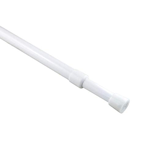 White 7/16-Inch Diameter Levolor 13315 Tension Rod 28-to-48-Inch Width 