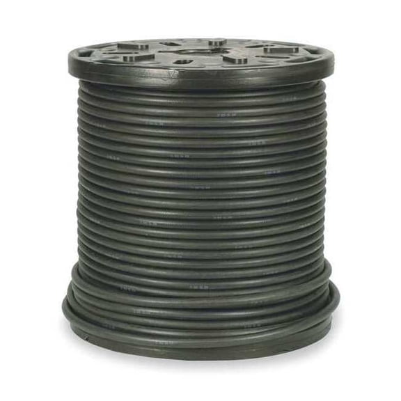 Continental Air Hose,3/8" ID x 500 ft. L,Black 20307558