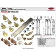 thumbnail image 2 of Johnson Hardware Jh2200964d 2200 Series 96" Aluminum Track - Mill Aluminum, 2 of 2