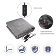 thumbnail image 3 of FlyFlise 12v Car With Timed Temperature Control Heating Blanket Gray Flannel 145*100cm Large, 3 of 5