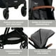 thumbnail image 5 of Carriola con Portabebe Lifestyle By Infanti 4 en 1 Negro/Gris, 5 of 6