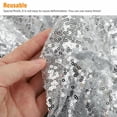 thumbnail image 3 of Seamless Glitter Sequin Tablecloth 69x39"""""""""""""""""""""""""""""""" for Party Wedding Banquet Christmas -, 3 of 6