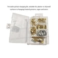 thumbnail image 3 of Maoww 47pcs Picture Hanging Kit Wooden Frame Wall Mounting Hooks Nails Picture Hanging Wire Kit, 3 of 9