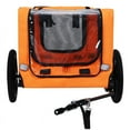 thumbnail image 3 of 2-in-1 Bike & Pull-Behind Pet Trailer – Convertible Dog/Cat Carrier with Detachable Bike Hitch & Built-in Towing Handle, 3 of 24