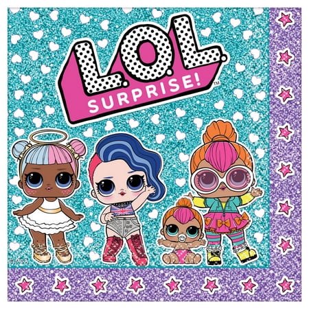 LOL Surprise! Lunch Napkins (16ct)