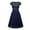 Navy, variant on Feancey Semi Formal Sequin Dresses for Women Elegant High Waist Short Sleeve Midi Dress Irregular Ruffle Hem Flowy Evening Party Gowns Sales Today Clearance