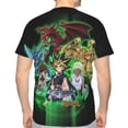 thumbnail image 2 of Yu-Gi-Oh Shirt 3d Printed T Shirt Crewneck Short Sleeve Top Tees For Mens, 2 of 6