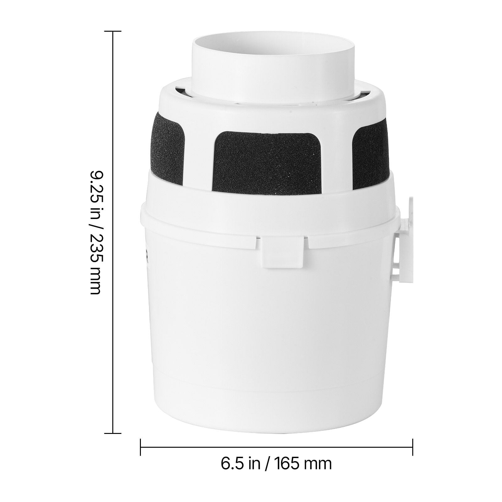 3-in-1 Electric Dryer Vent Kit with Bucket, Includes 4" x 5' Expandable Hose for Apartments&RVs, Lightweight&Easy Setup