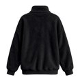 thumbnail image 4 of Girls Half Zip Sweatshirt Zippered Long Sleeve Pullover Tops for Teen Girls Cute Casual Fleece Pullovers for Teen Girls, 4 of 4