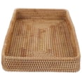 thumbnail image 6 of Rattan Woven Tray Decorative Rattan Tray Rectangle Breakfast Bathroom Outdoor, 6 of 6
