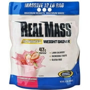 Gaspari Nutrition - Real Mass Strawberry Milkshake 12 Lb