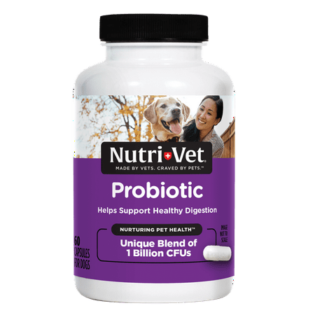 UPC: 0669125660195 | Nutri-Vet Probiotics Capsules for Dogs
