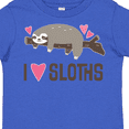thumbnail image 4 of Inktastic I Love Sloths Girls Toddler T-Shirt, 4 of 5
