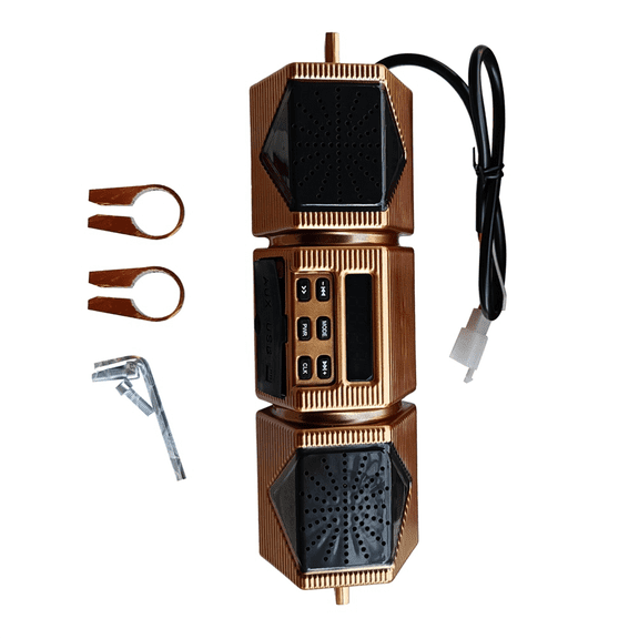 Motorcycle Universal Stereo Speaker Bluetooth Amplifier Compatible V2.1 and Technology MP3 Music Player