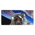thumbnail image 2 of Disketp Astronaut in Outer Space Gaming Mouse Mat Long Extended Mouse Pad Desk Mat Non-Slip Rubber Mice Pads Stitched Edges(315.5 x 16 x 0.12 Inches), 2 of 8