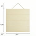 thumbnail image 5 of Stylecraft 15.75" Square Unfinished Wood Plaque (1 Each), 5 of 8