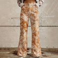 thumbnail image 2 of kaondbfi Women's Style Wide Leg Pants Women's Casual Pants Printed Pants Summer Casual Pants for Women, 2 of 9