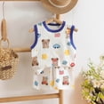 thumbnail image 2 of KPOPLK Baby Boys Pajama Set Kids Cute Toddler 3 6 12 18 24 Months 2T 3T Fit Pjs Cotton Sleepwear Size 12-18 Months, 2 of 4