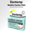 thumbnail image 4 of Dentemp Canker Cover - Canker Sore Medicine Pain Reliever, 4 Count, 4 of 8