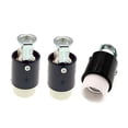 thumbnail image 2 of Candelabra Base Keyless Socket,E12 Porcelain Lamp Holder with Bakelite Shell,Metal Bracket Ring (Ceramic,3-Pack), 2 of 3