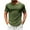 Army Green, variant on Mens Short Sleeve T Shirts Pack V Neck Tshirts Shirts for Men Summer T Shirts for Men Design Mens Tshirts Multipack Graphic Mens T-Shirts White V Neck