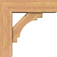 thumbnail image 3 of Ekena Millwork 7 1/2"W x 26"D x 26"H Merced Block Smooth Bracket w/ Offset Brace, Western Red Cedar, 3 of 25