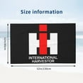 thumbnail image 3 of Toalla de playa con el logotipo de International Harvester IH, toalla de baño de gran tamaño para piscina, 32" x 52", toalla absorbente de secado rápido para viajes, natación, yoga, gimnasio, 3 of 5