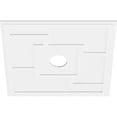 thumbnail image 2 of 38"OD x 6"ID x 13 1/4"C x 1"P Knox Architectural Grade PVC Contemporary Ceiling Medallion, 2 of 11