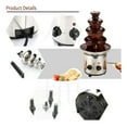 thumbnail image 5 of 4-Layer Chocolate Fondue Fountain, Waterfall, 5 of 10