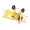 thumbnail image 3 of Delicate Vintage Biplane Model, Ideal Home Decoration And Item For Model Aircraft Enthusiasts, Made Of  Metal Materials, 3 of 8