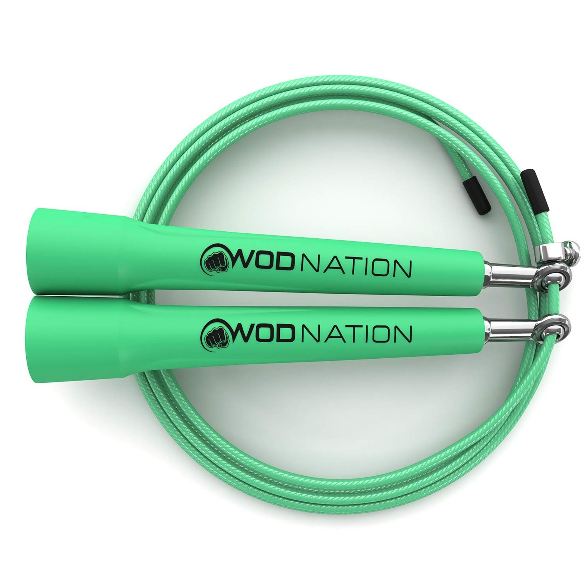 10 Pack Ultra Fast Cable Jump Ropes - Speed Crossfit Wire - Choose Your Color - TreadLife Fitness