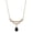 Blue, variant on 1928 Jewelry Cheshire Montana Blue Crystal Teardrop Collar Pendant Necklace 16 + 3 Extender