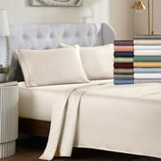 Superior 1000 Thread Count Anathema Egyptian Cotton Solid Sheet Set, Full, Gold