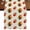 Cream, variant on Cute Ladybugs Burlap Cotton Table Runner 13x90 Inches Long, Spring Botanical Leaves Farmhouse Farmhouse Table Runners, Outdoor Dining Tablecloths Decor for Baby Shower/Party/Wedding