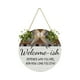 thumbnail image 2 of 3D Welcome Hanger Funny Welcome Sign Home Outdoor Decor 11.8Inch, Door Hanger Welcome Sign Home Decor Funny Words Door Hanger, 2 of 6