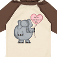 thumbnail image 4 of Inktastic My First Valentine's Day Boys or Girls Long Sleeve Baby Bodysuit, 4 of 5
