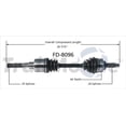 thumbnail image 5 of TrakMotive CV Axle Shaft FD-8096 Premium; OEM Replacement, 5 of 5