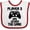 White and Red, variant on Inktastic Player 3 Has Joined the Game Boys or Girls Baby Bib