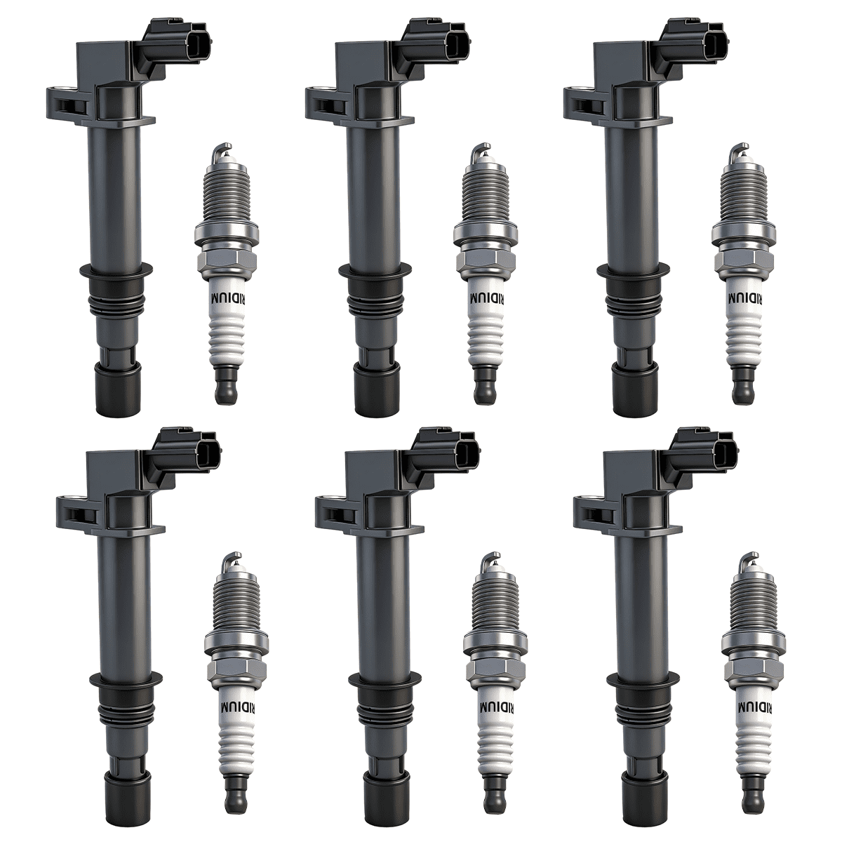 6 Ignition Coil Pack UF270 UF297 For 2002-2008 Dodge Ram 1500 3.7L V6
