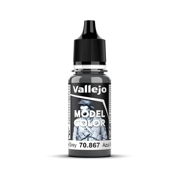 Vallejo 70867 Model Color 180 Dark Blue Gray Acrylic Paint 18ml