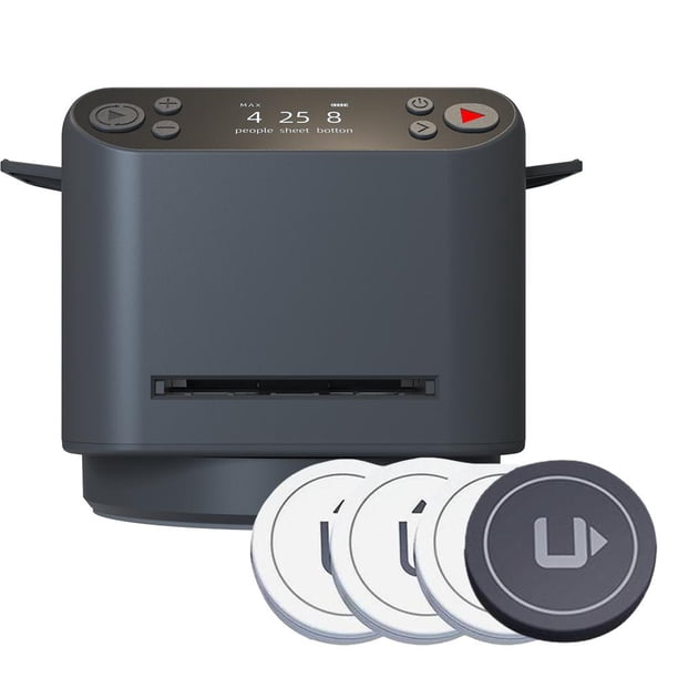 2 in 1 Card Dealer & Shuffler, 360° Rotating Card Dealing Machine