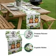 thumbnail image 5 of St. Patrick's Day Table Runner - 70 Inch Long, Kitchen Dining Table Runner Dresser Scarves, Green Gnomes Lucky Shamrocks Flags Farmhouse Decor for Coffee Tables Wedding Party Banquet, 5 of 8