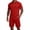 51#Red, variant on Men's 2 Piece Casual Outfits Short Sleeve Golf Tennis Shirt and Drawstring Shorts White S