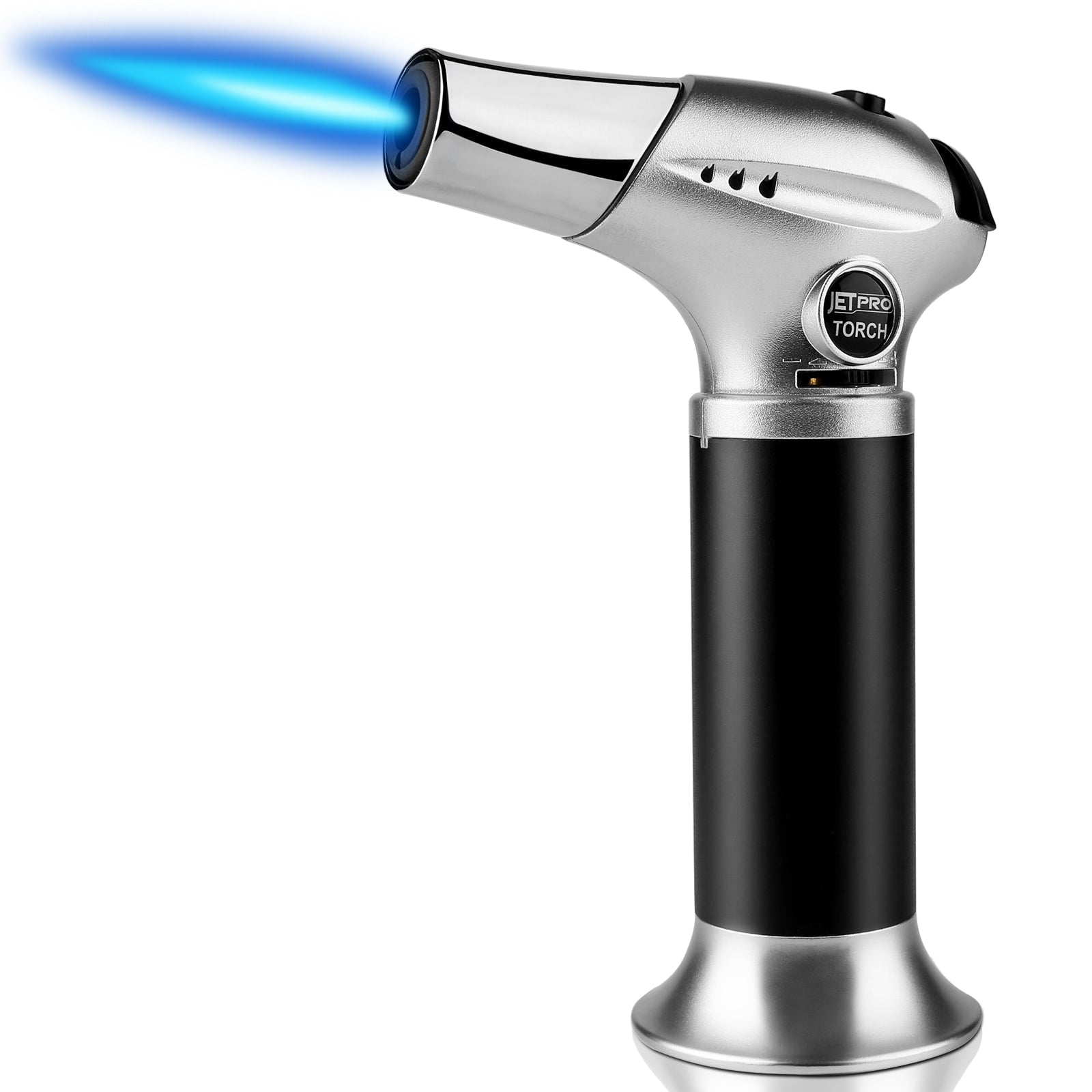 Kitchen Torch Lighter Butane Refillable with Adjustable Flame and