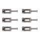 thumbnail image 3 of Sillines de Puente Guitarra Roller Tremolo para Accesorios EléCtrica Plata, 3 of 5