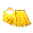 thumbnail image 6 of KEXE 4T Girl Clothes Girls Summer Clothes Summer Toddler Girl Clothes Baby Girl Sleeveless Shirt Shorts Set Cute Outfits, 6 of 8