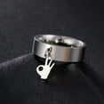 thumbnail image 2 of Hand Sign Ok Finger Gesture Rings Stainless Steel Ring Hip Hop Fashion Jewelry, 2 of 6