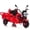 Red, variant on Pawverly 12V Kids Electric Ride On Truck 3-Wheel Trike with 2WD Drive, LED Lights, Music, Extra Wide Seat, Large Storage Box, Anti-Slip Wheels, for Kids 3-6 Blue