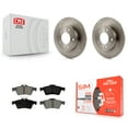 thumbnail image 1 of Transit Auto Rear Disc Brake Rotors and Semi-Metallic Pads Kit for Car Mazda 3 Sport K8S-101809, 1 of 11