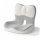 thumbnail image 2 of Cojín de asiento de espuma viscoelástica para sillas de comedor en casa o para camioneros. Gris beige, 2 of 9
